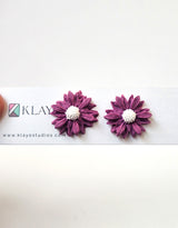 Blossom Petal Stud Earrings