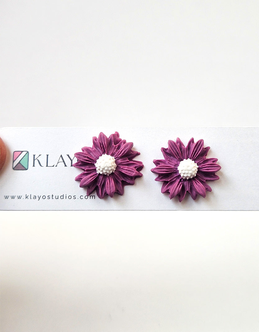 Blossom Petal Stud Earrings