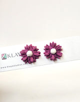 Blossom Petal Stud Earrings