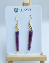 Galaxy Prism Drop Earrings