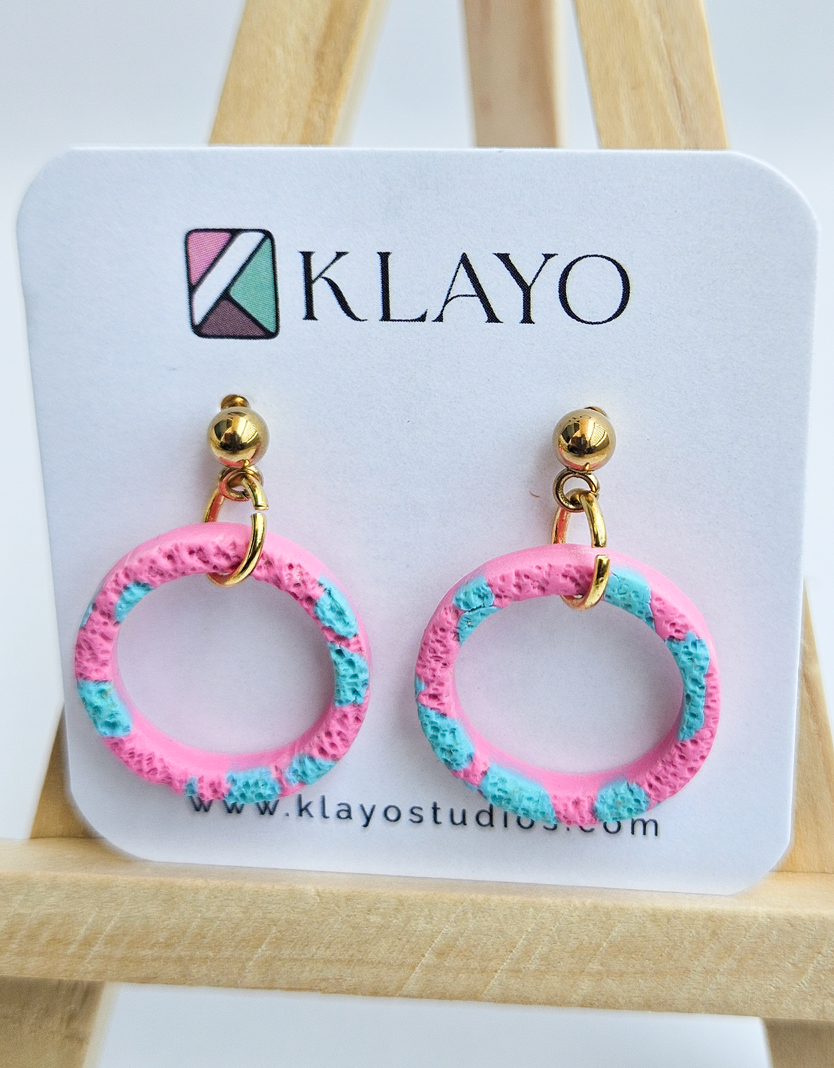Candy Pop Hoop Earrings