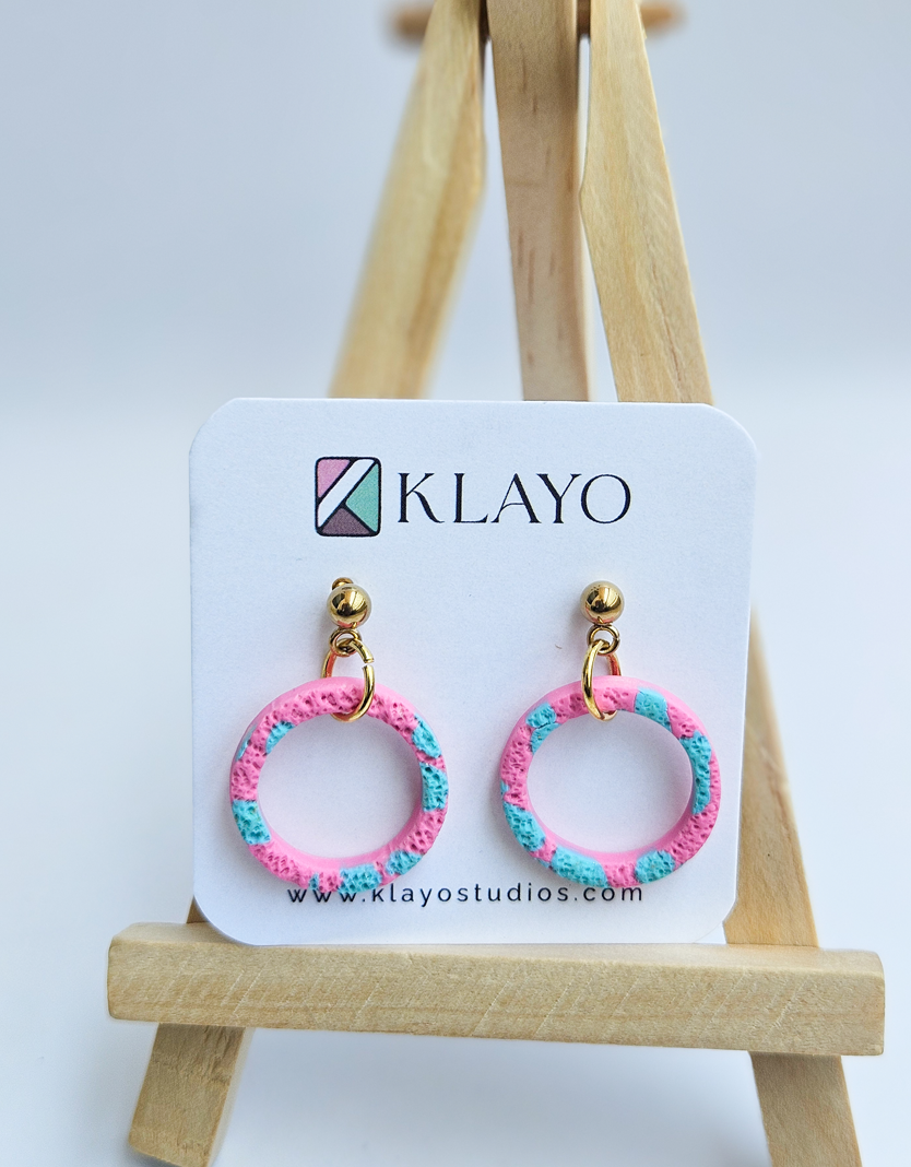 Candy Pop Hoop Earrings