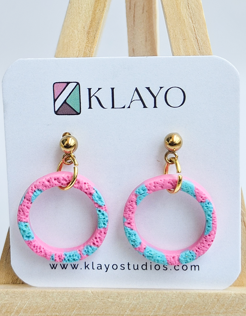 Candy Pop Hoop Earrings