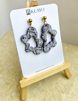 Lavender Bloom Statement Earrings