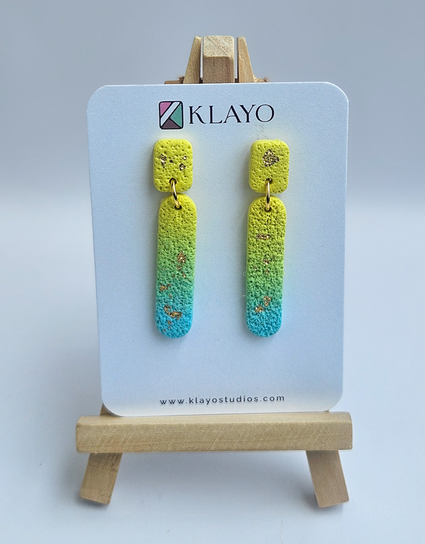 Citrus Mist Gradient Earrings