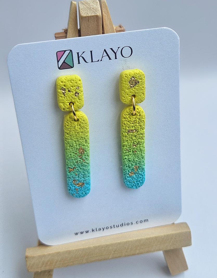 Citrus Mist Gradient Earrings