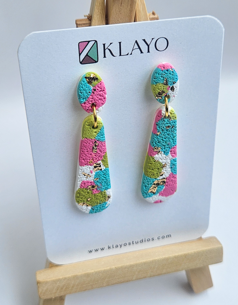 Confetti Garden Drop Earrings