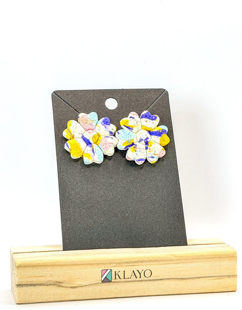 Confetti Bloom Studs