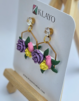 Crystal Garden Bloom Earrings
