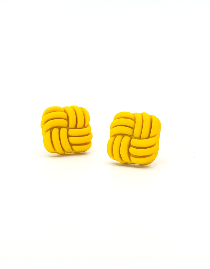 Sunwoven Knot Studs