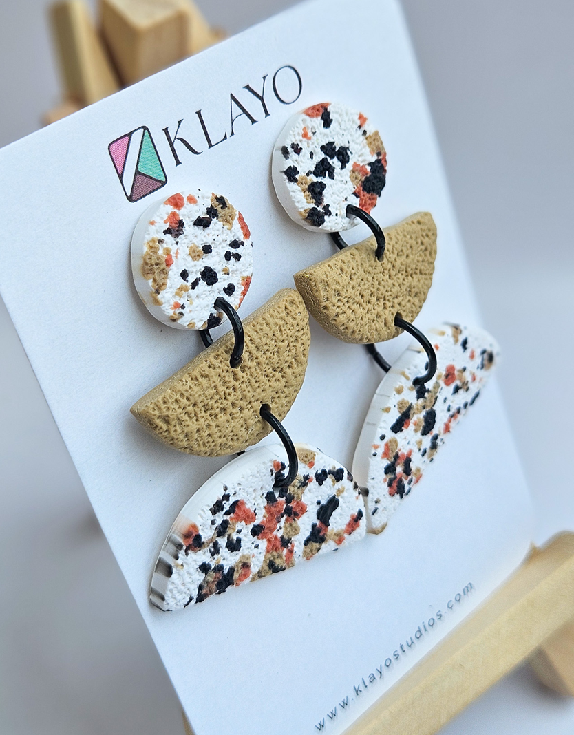 Terrazzo Cascade Earrings