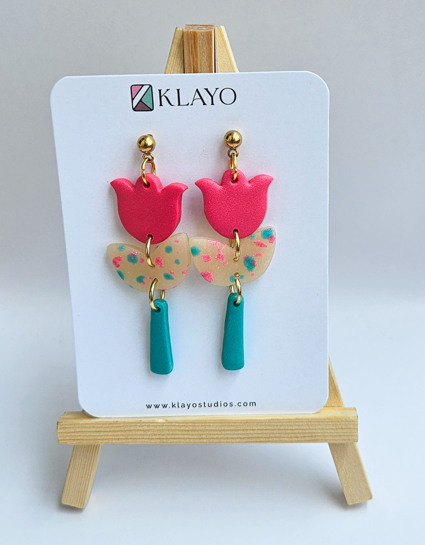 Bloom Pop Tulip Earrings