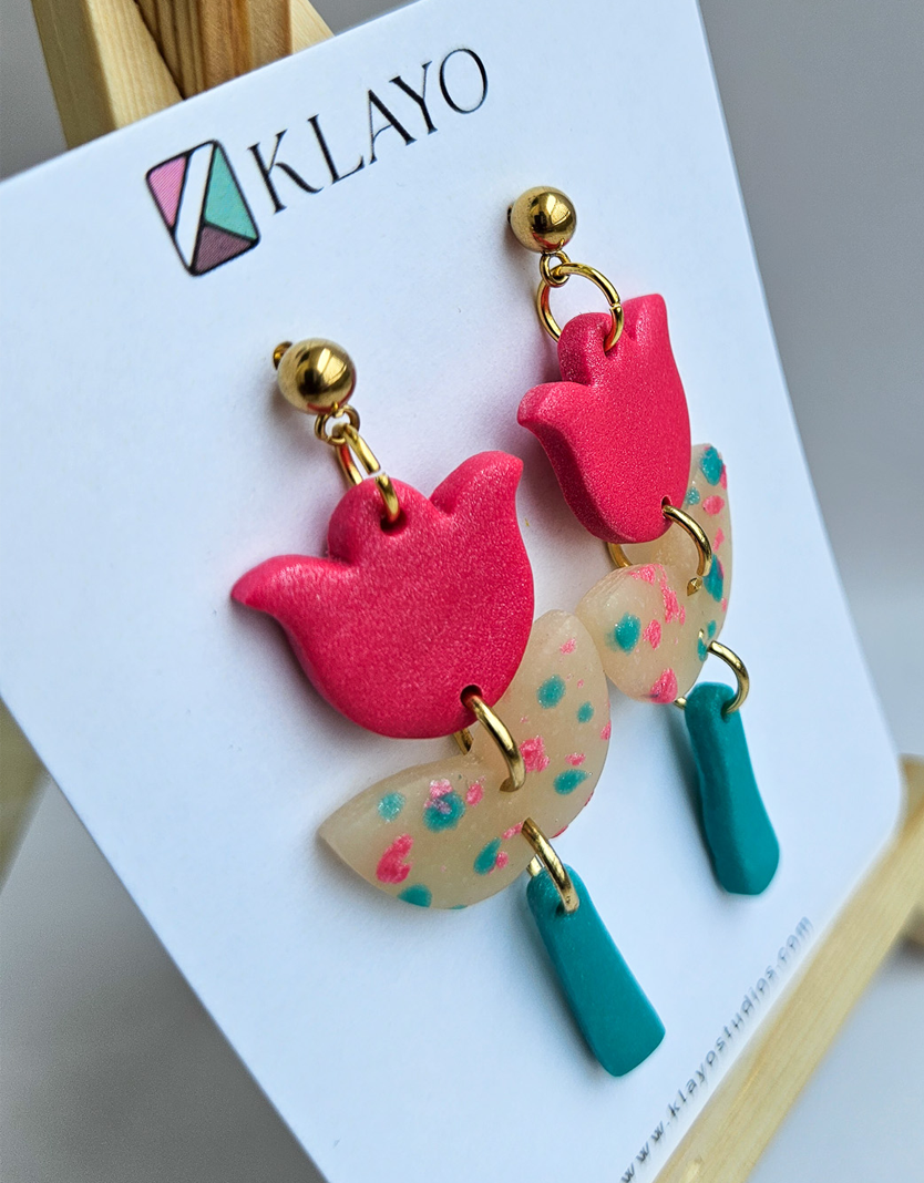 Bloom Pop Tulip Earrings
